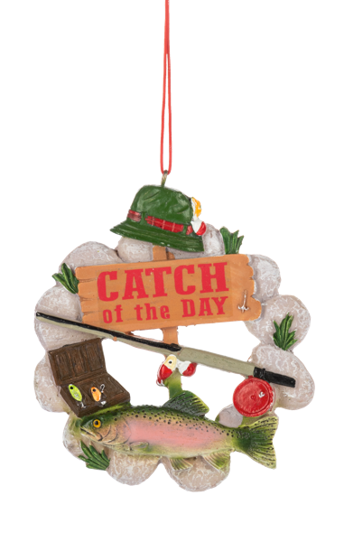 Fishing Ornament - Catch of the Day