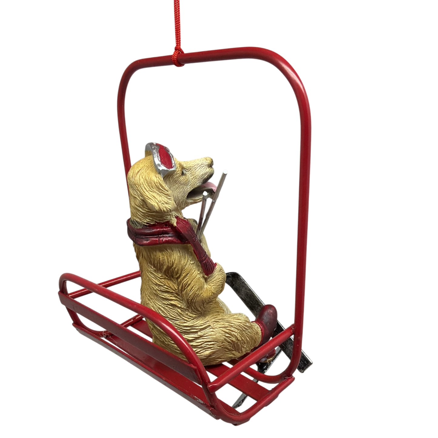 Dog Ski Lift Ornament