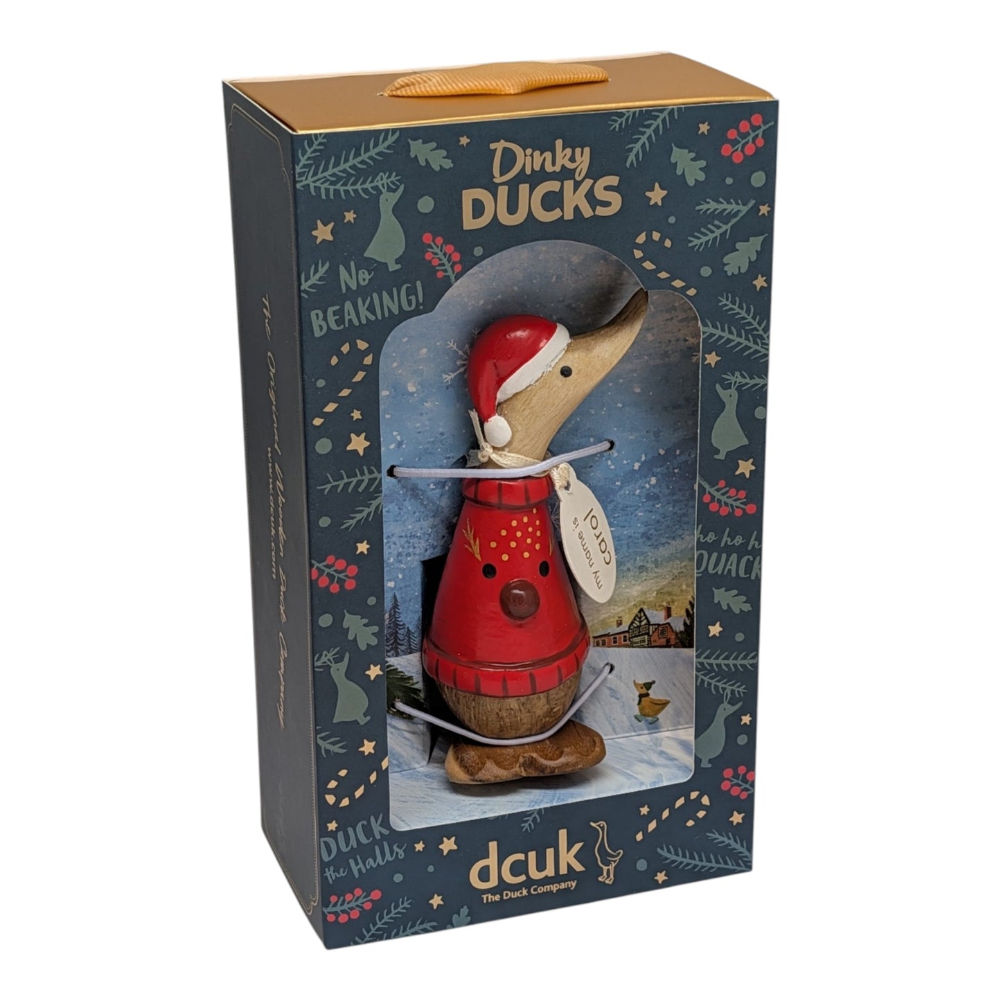Dinky Duck Wearing an Ugle Sweater - Carol