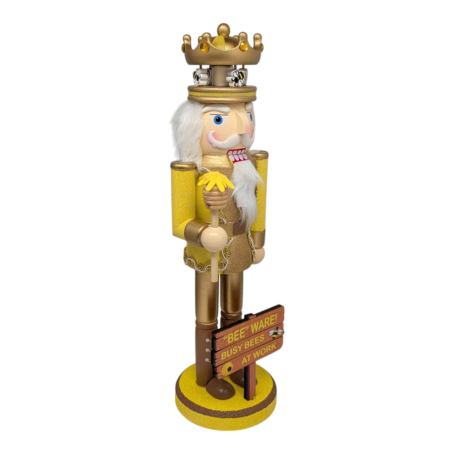 Bee Ware Of Bees Nutcracker