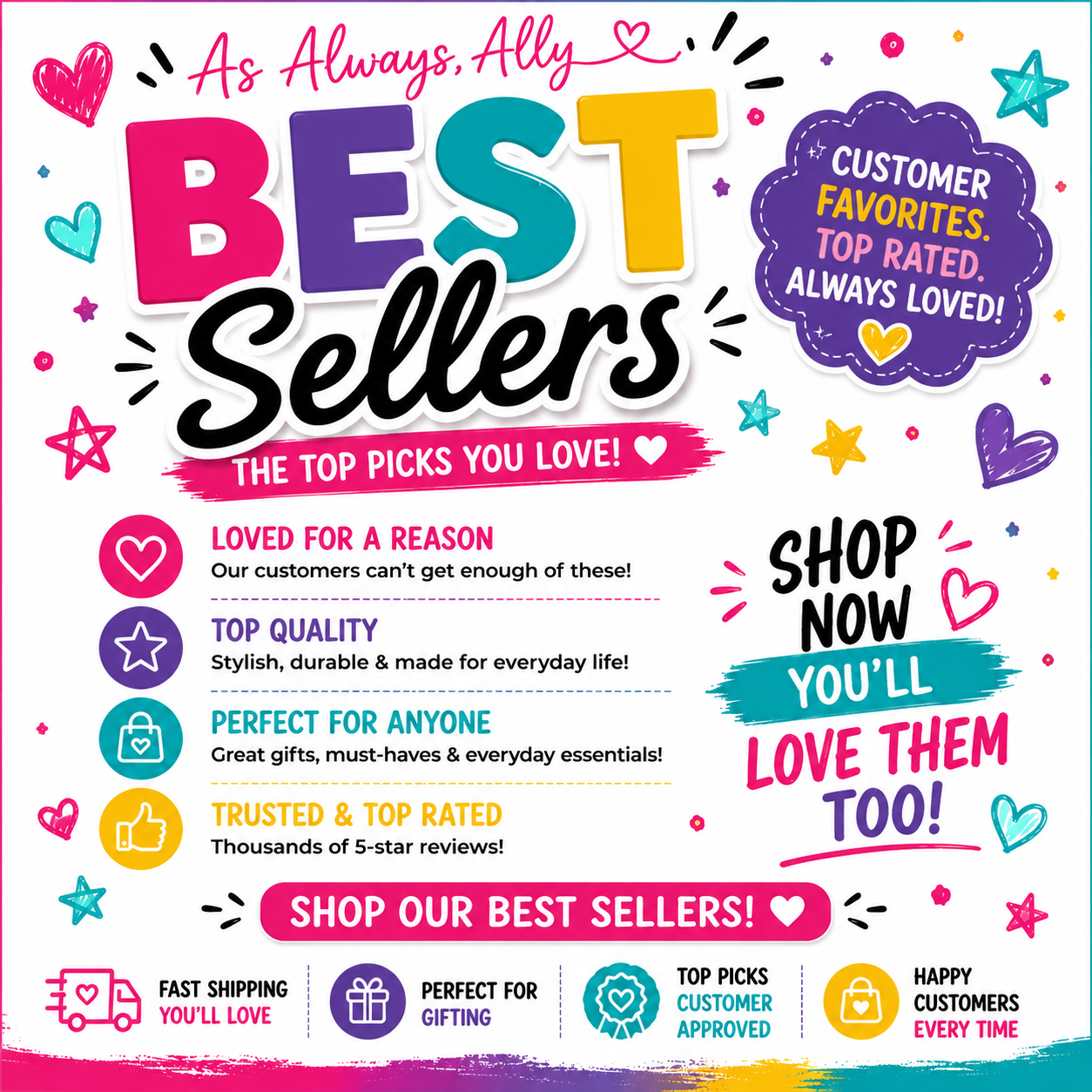 BEST SELLERS