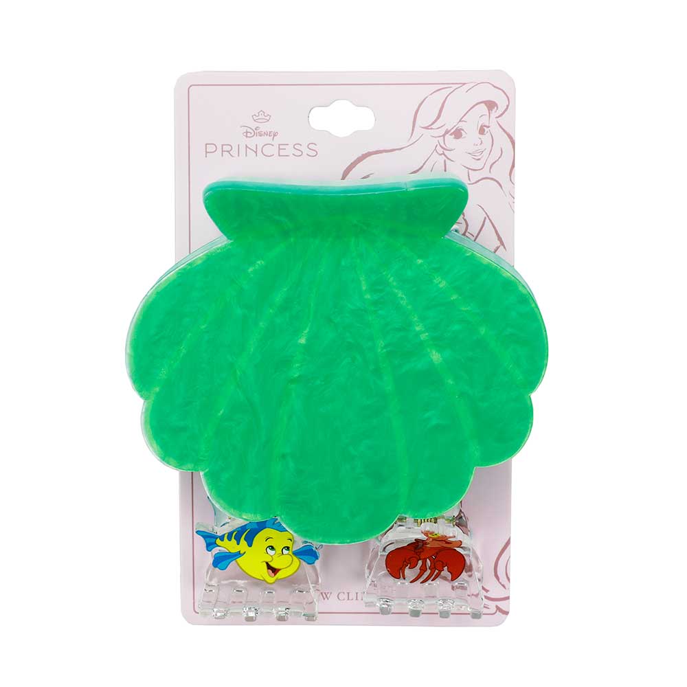Disney The Little Mermaid 3 Pack Claw Clip Set