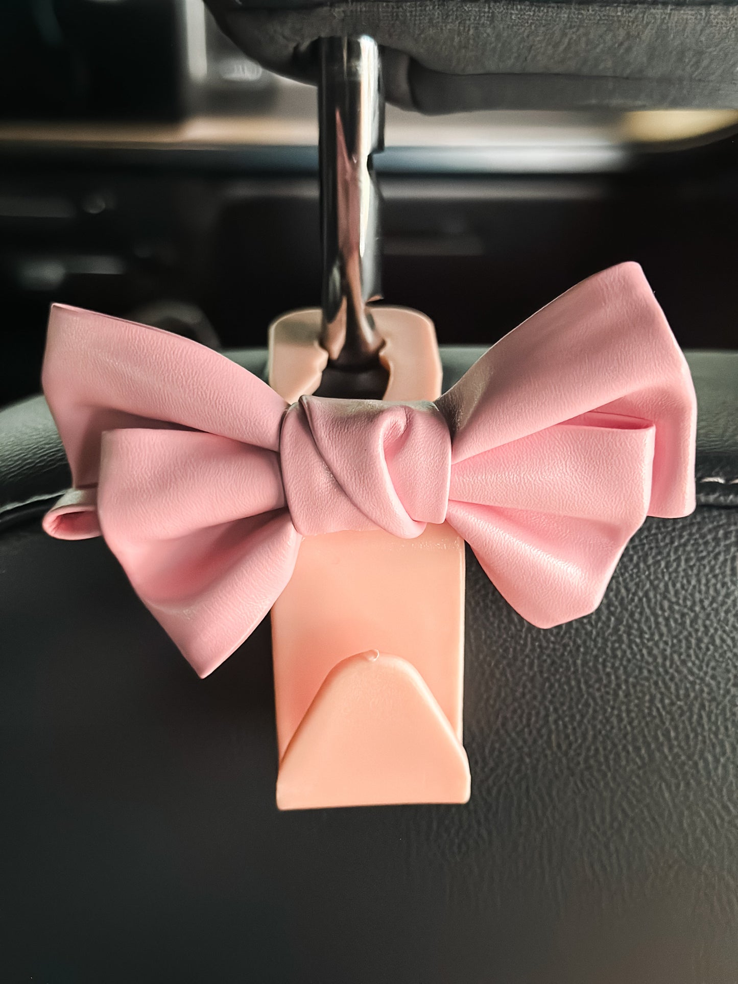 Car Bow Holder "Pink"
