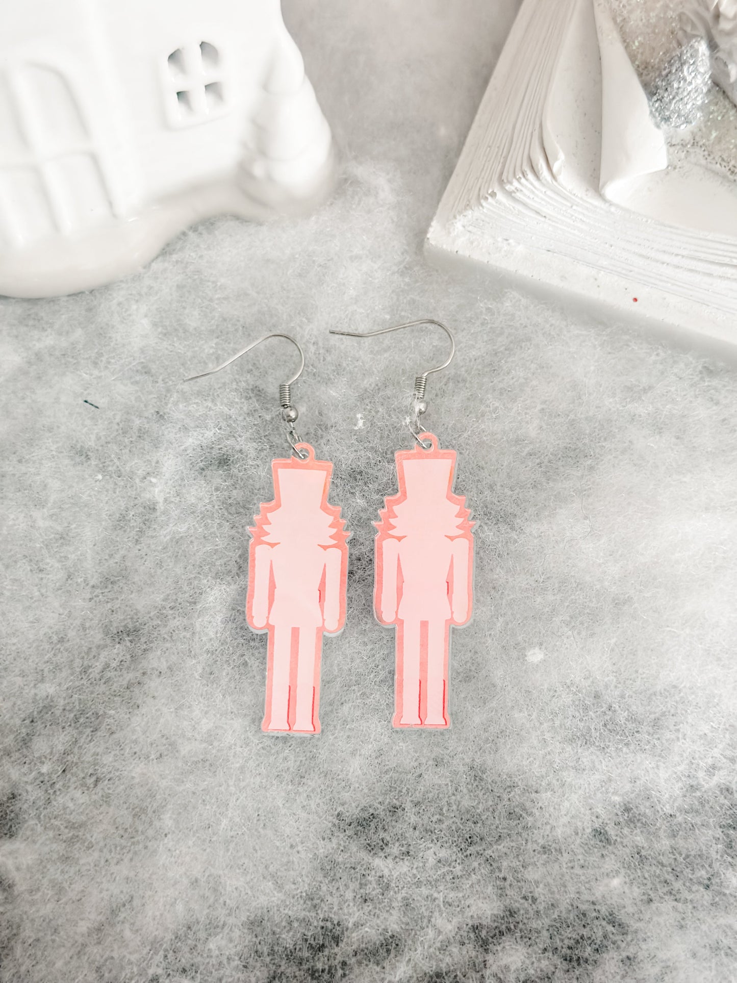 "Christmas Nutcracker" Dangle Earrings