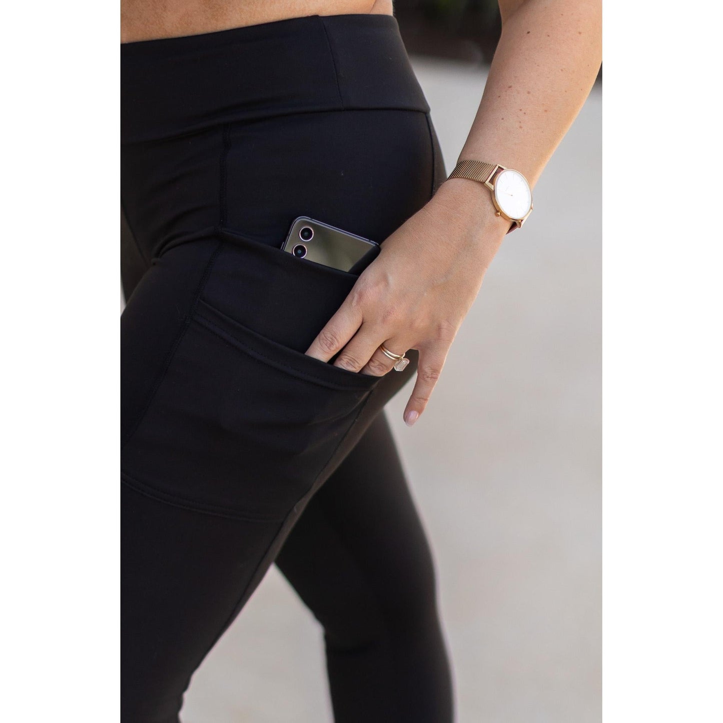 Julia Rose The Shannon double pocket sculpting leggings high-waisted women’s leggings