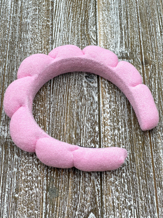 "Sia Spa Headband" Pink