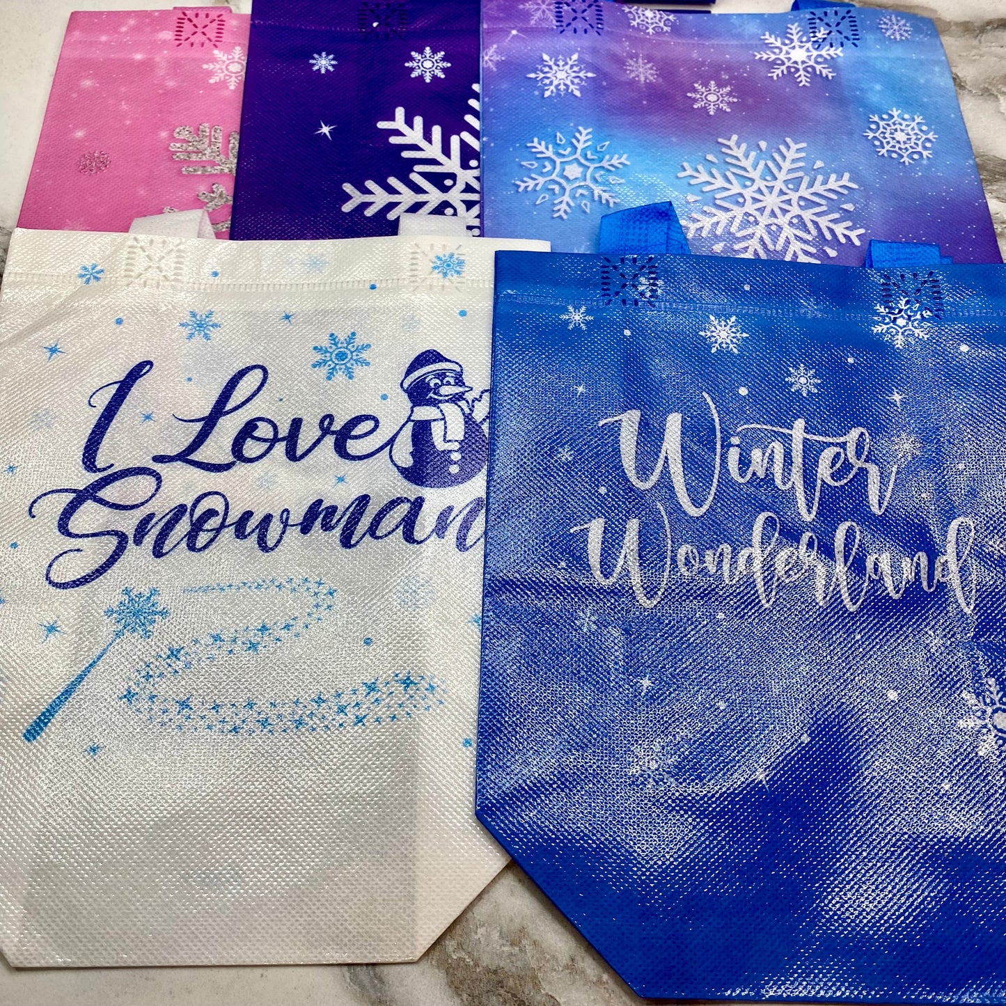 Reusable Tote Bag - Holiday Winter