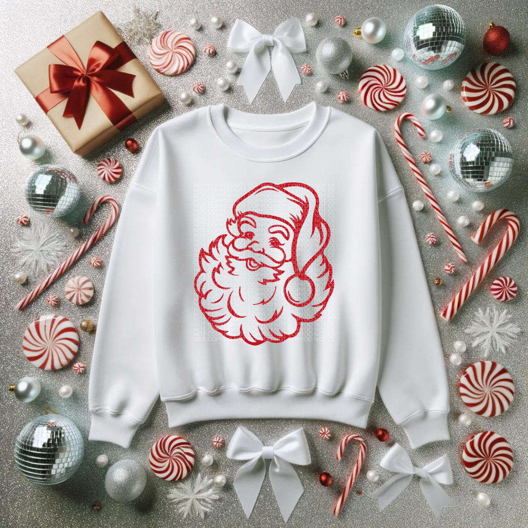 Vintage Santa Crewneck Sweatshirt