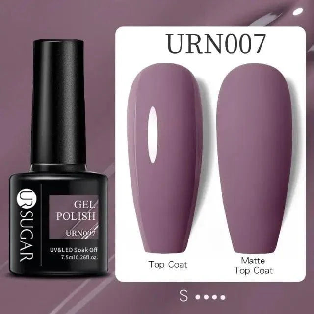 TREND Matte 7.5ML Nail Gel Polish Base Matte Coat UV LED Home Manicure Luxury Matte Design Luxury Nail Gel For Womens and Girls
