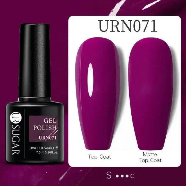 TREND Matte 7.5ML Nail Gel Polish Base Matte Coat UV LED Home Manicure Luxury Matte Design Luxury Nail Gel For Womens and Girls