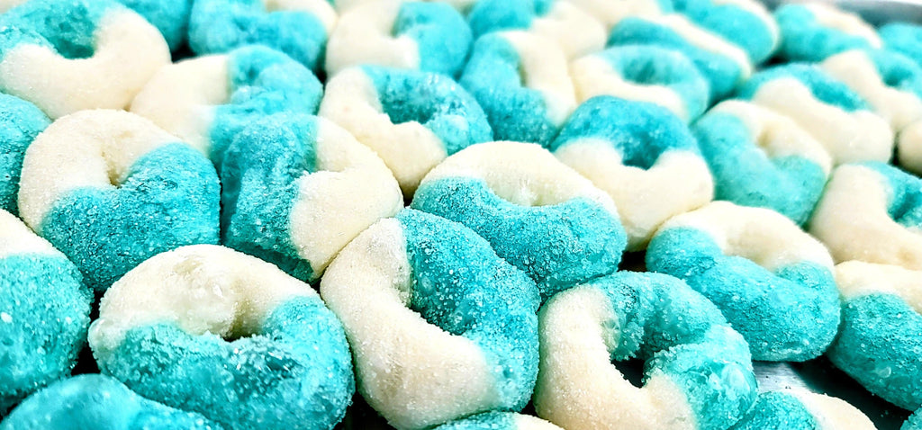 Blue Raspberry Peach Rings