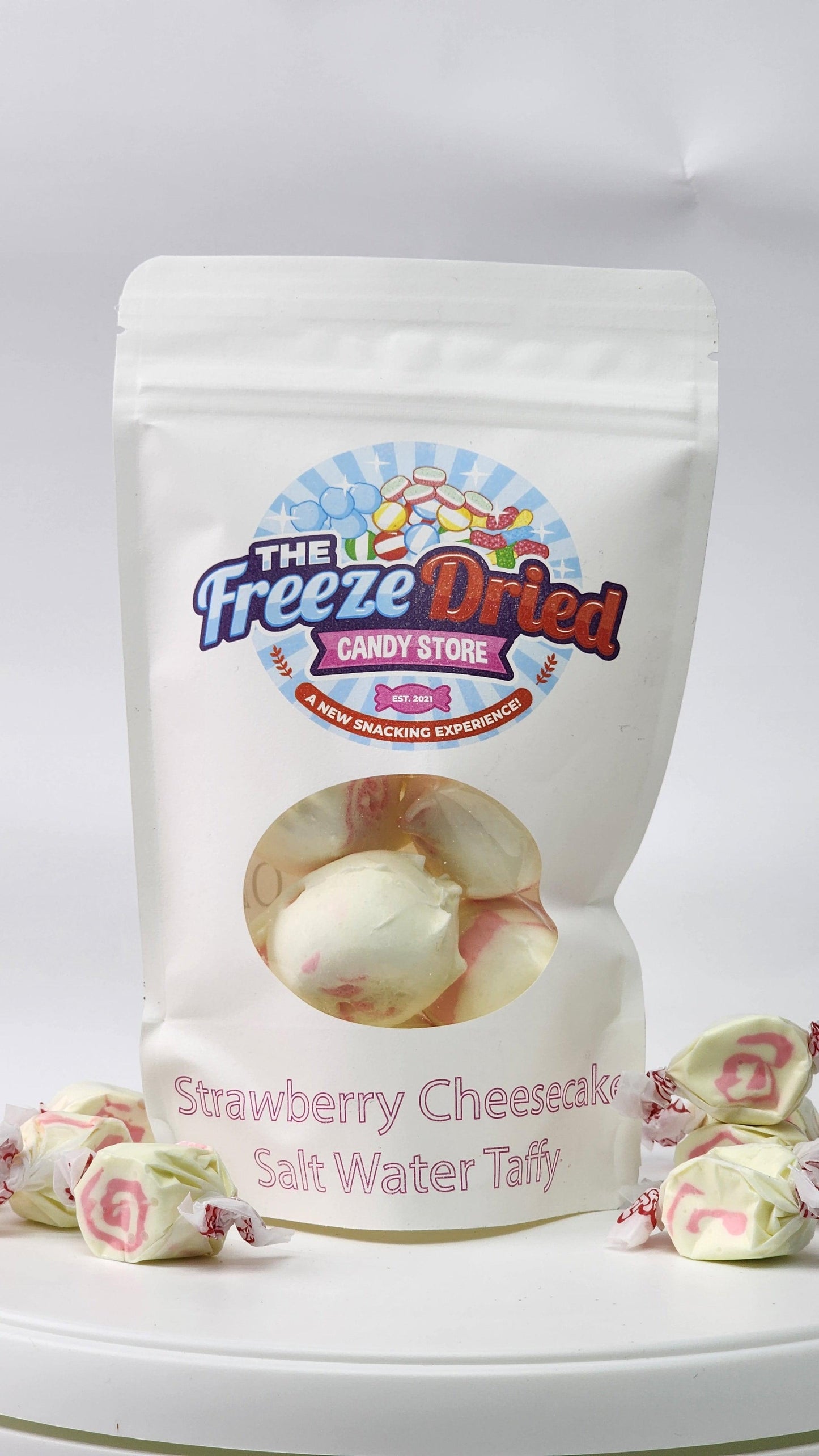 Strawberry Cheesecake Salt Water Taffy