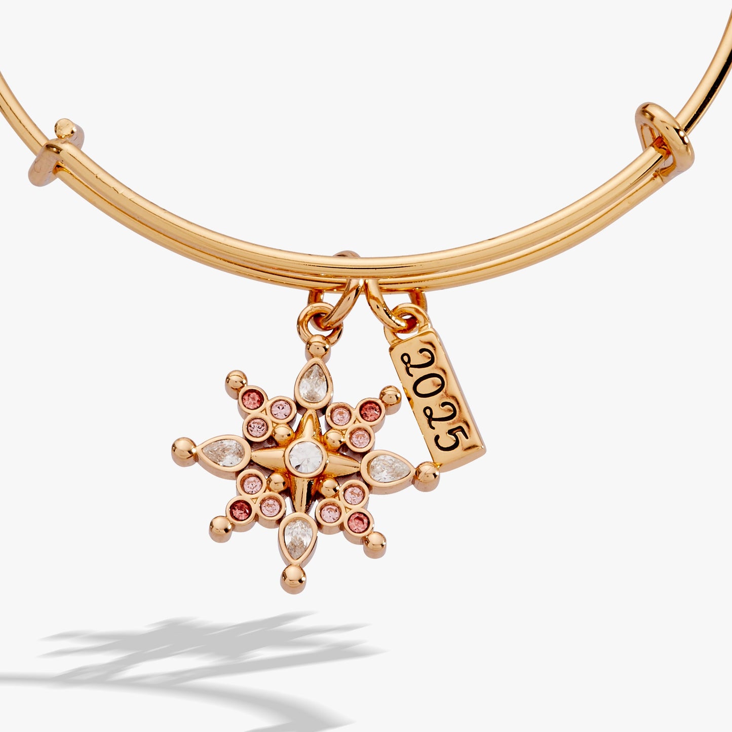 2025 Winter Snowflake Charm Bangle