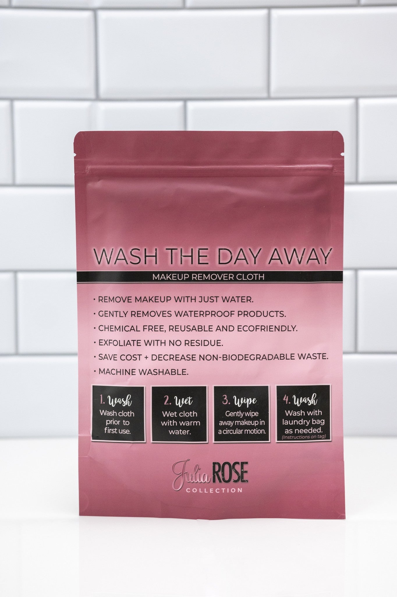 Ready to Ship  | Wash the Day Away- Makeup Remover Cloths (Assortment)