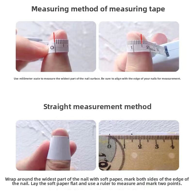 1037- Handmade press on nails fake nails removable
