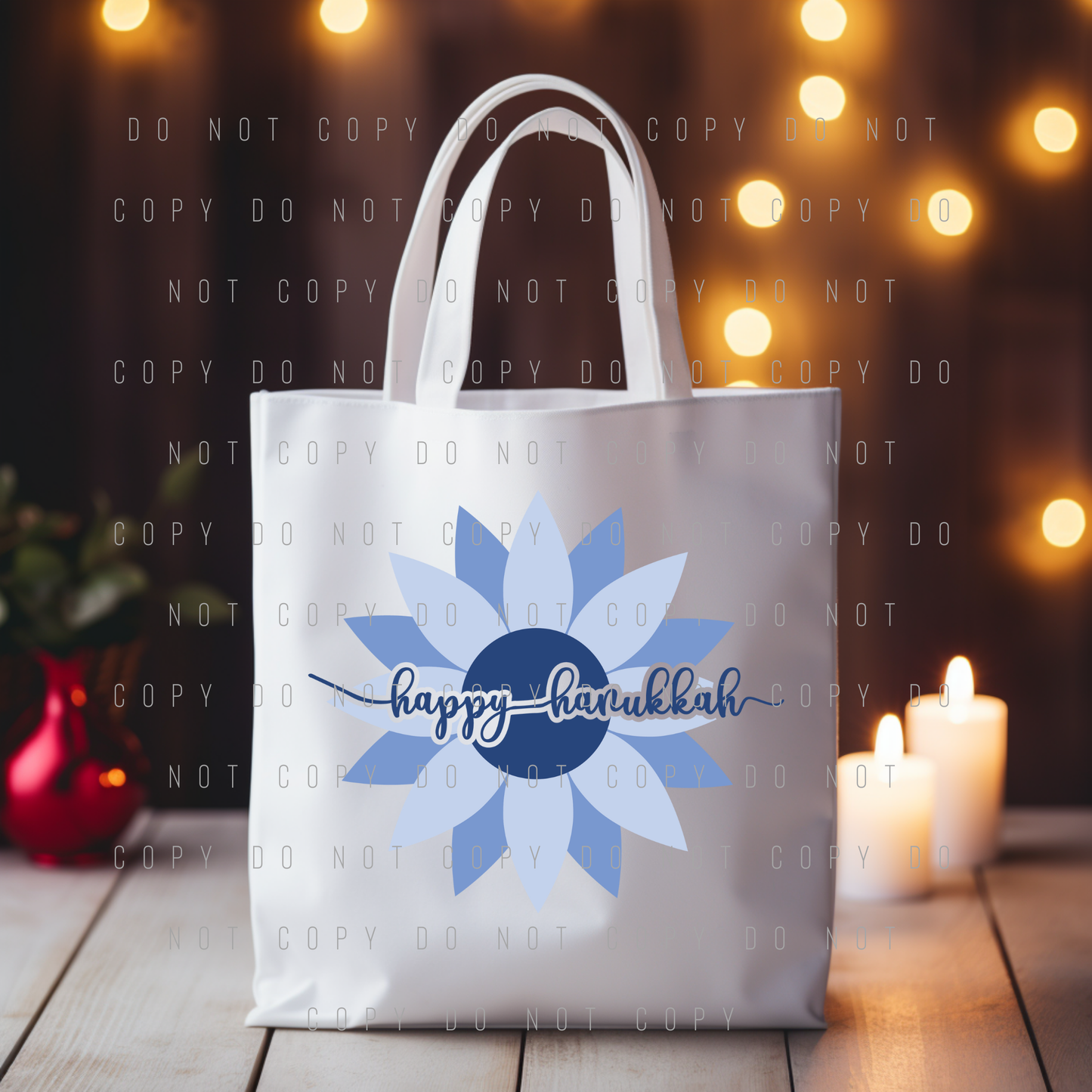 Tote Bag - Christmas & Hanukkah - PREORDER