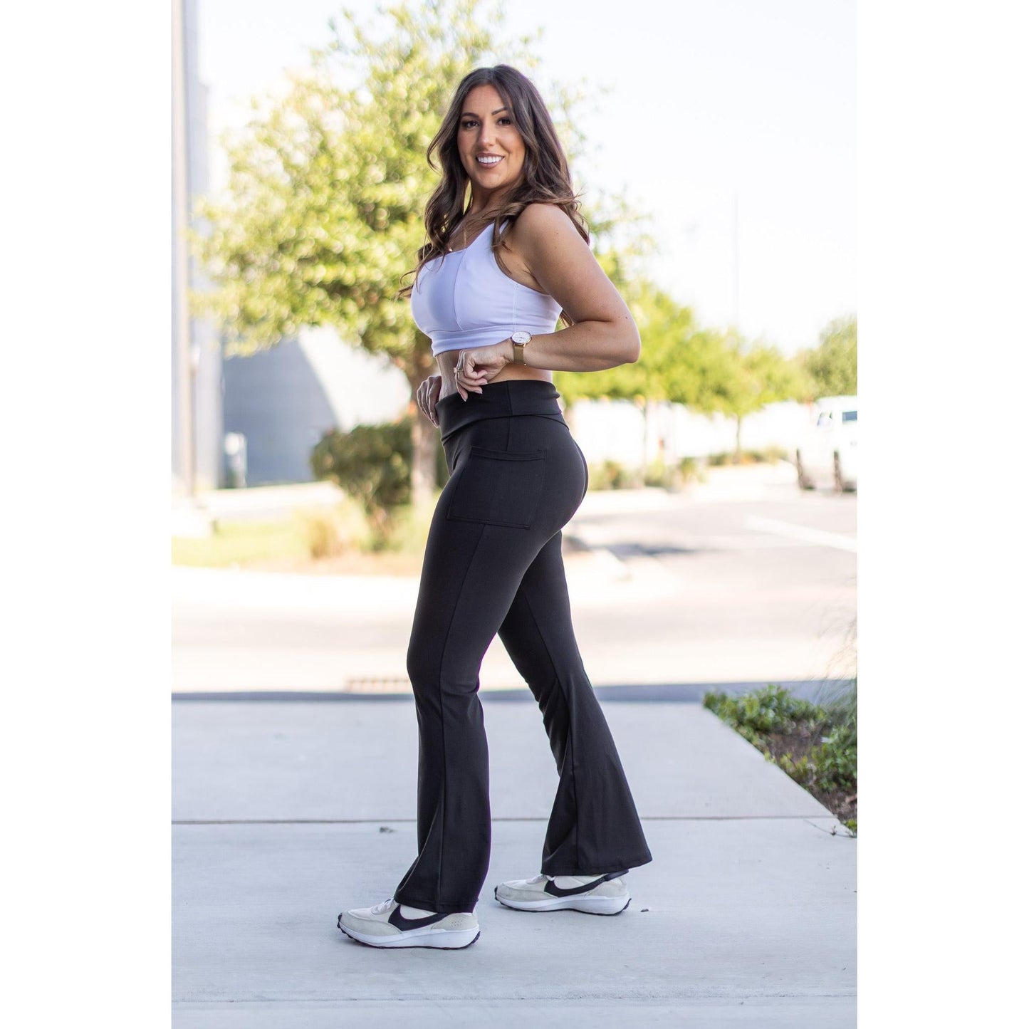 Ready to Ship | The Deluxe Paige Fold-over, Sculpting Legging