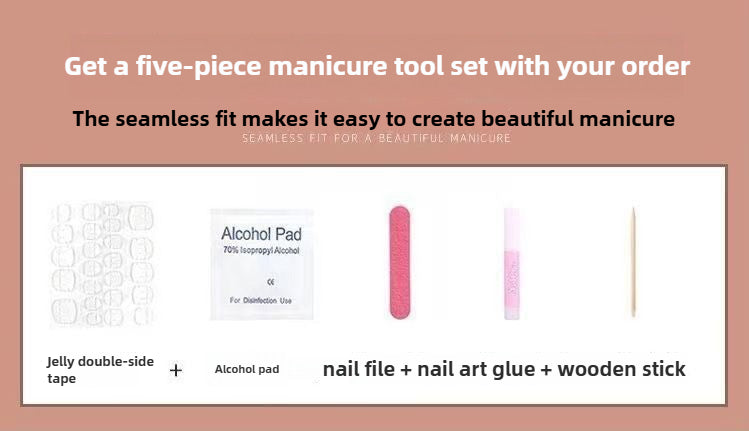 0953- Handmade press on nails fake nails removable