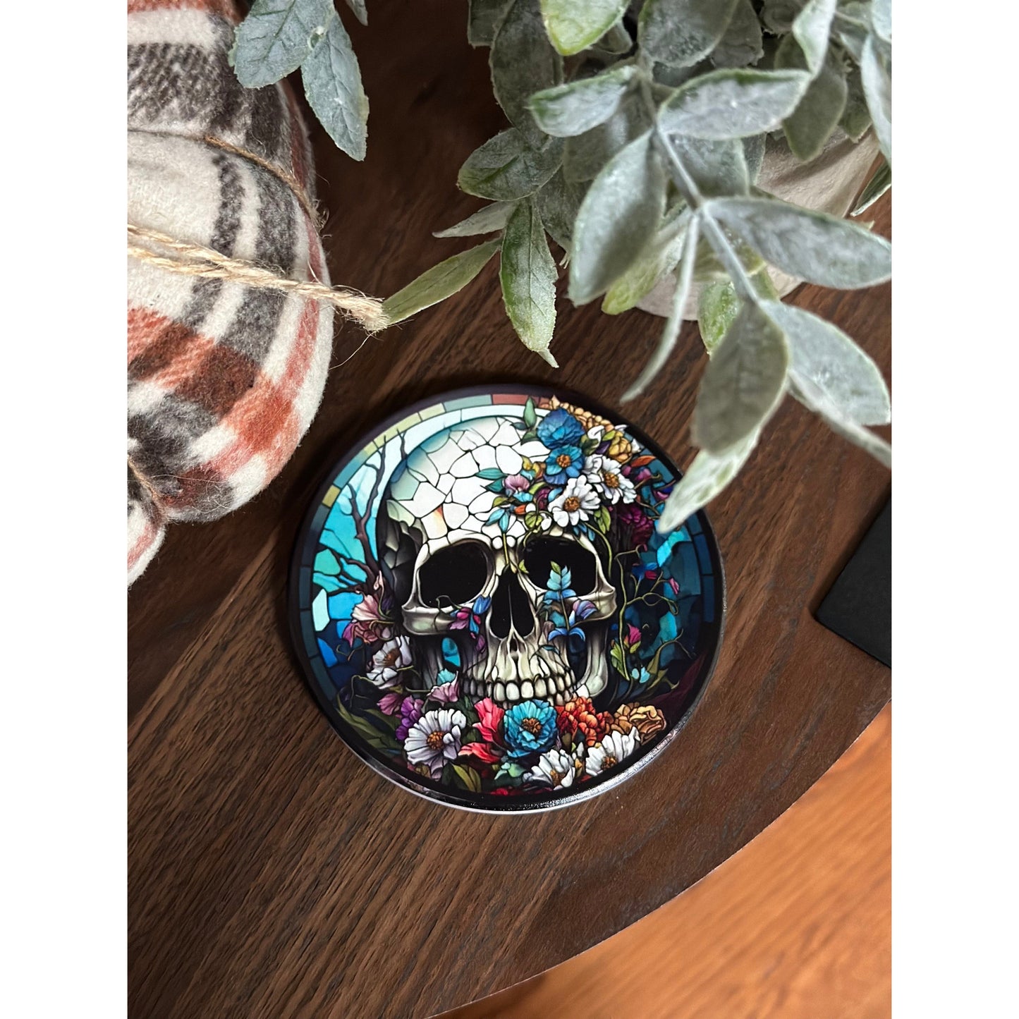 Ready to Ship | Skull Coasters (Set of 2)