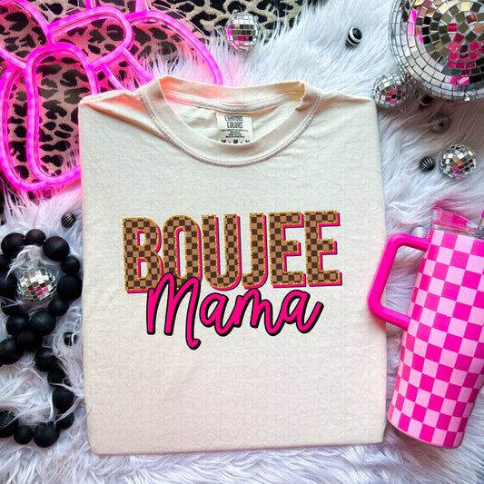 Boujee Mama Comfort Colors Tee