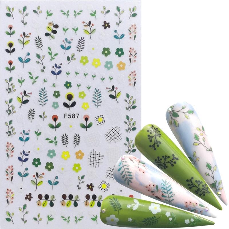 3D Nail Slider Black Russia Letter Sticker Decals Flamingo Design Adhesive Manicure Tips Nail Art Decorations Accessories Sliders Manicure Decoration 3D Nail Supplies Holographic Decals Transfer Sliders Nail Design Manicures Nail Self-Adhesive Sticker