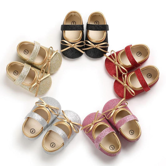 Baby Newborn Infant Princess Shoes Comfortable Sole Baby Infant 0-18M Soft Material Cute Unique Design