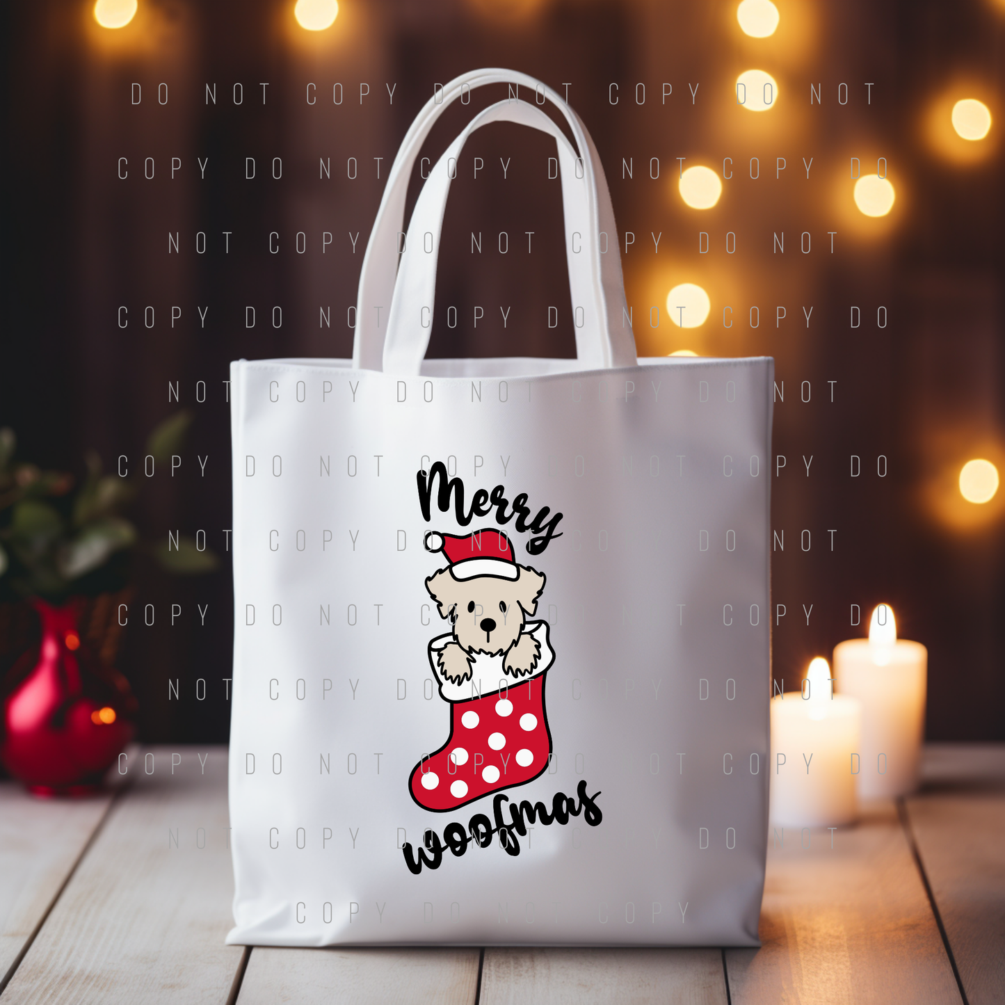 Tote Bag - Christmas & Hanukkah - PREORDER