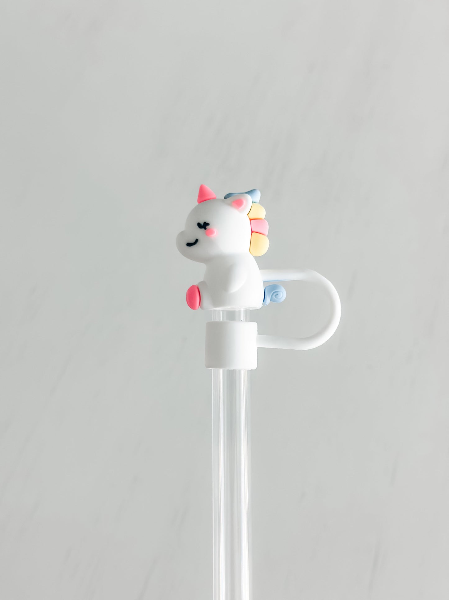 Straw Cover 10MM "Happy Unicorn"