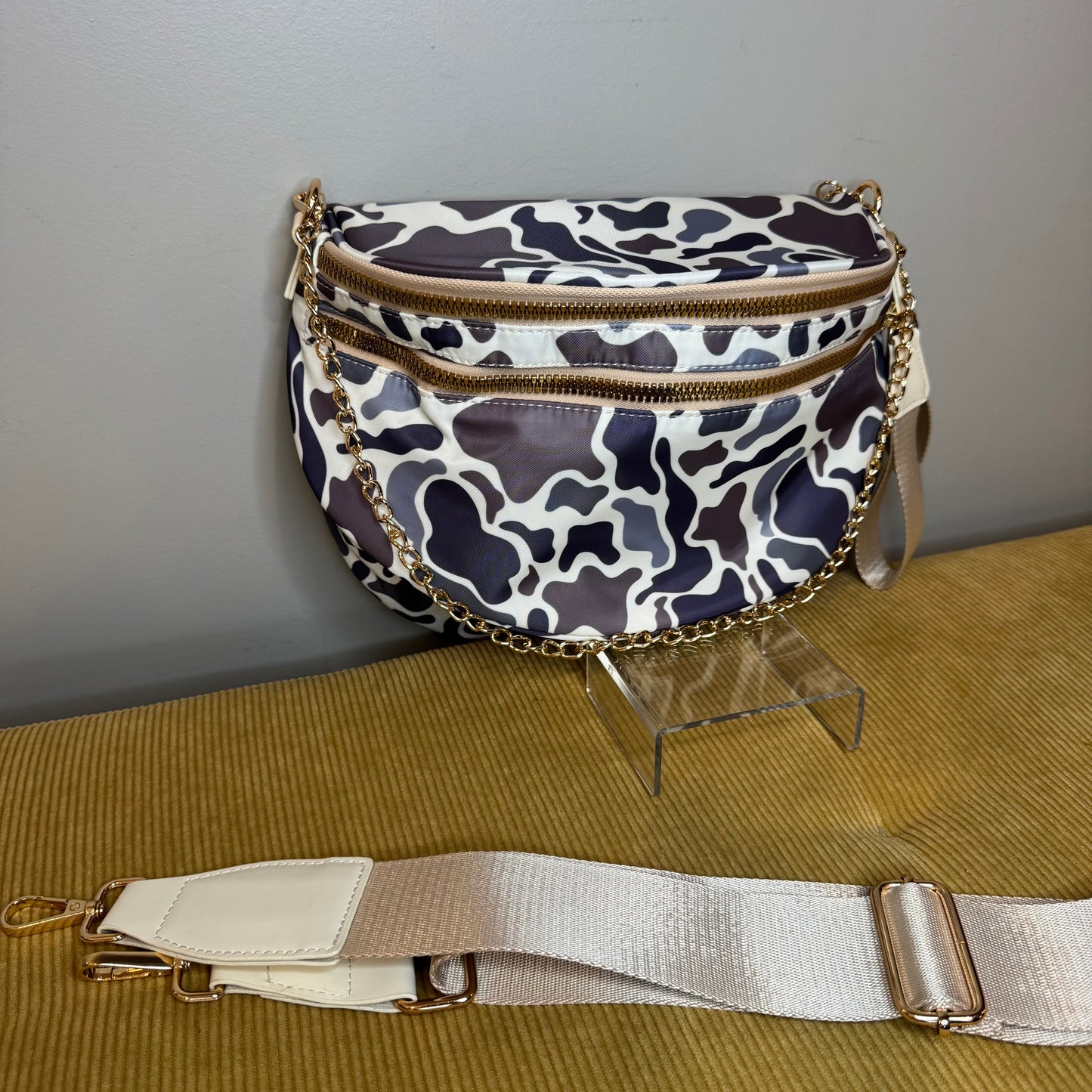 The Roni Nylon Crossbody - Camo #3