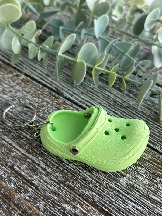 Little Lyle Shoe Keychain "Green"