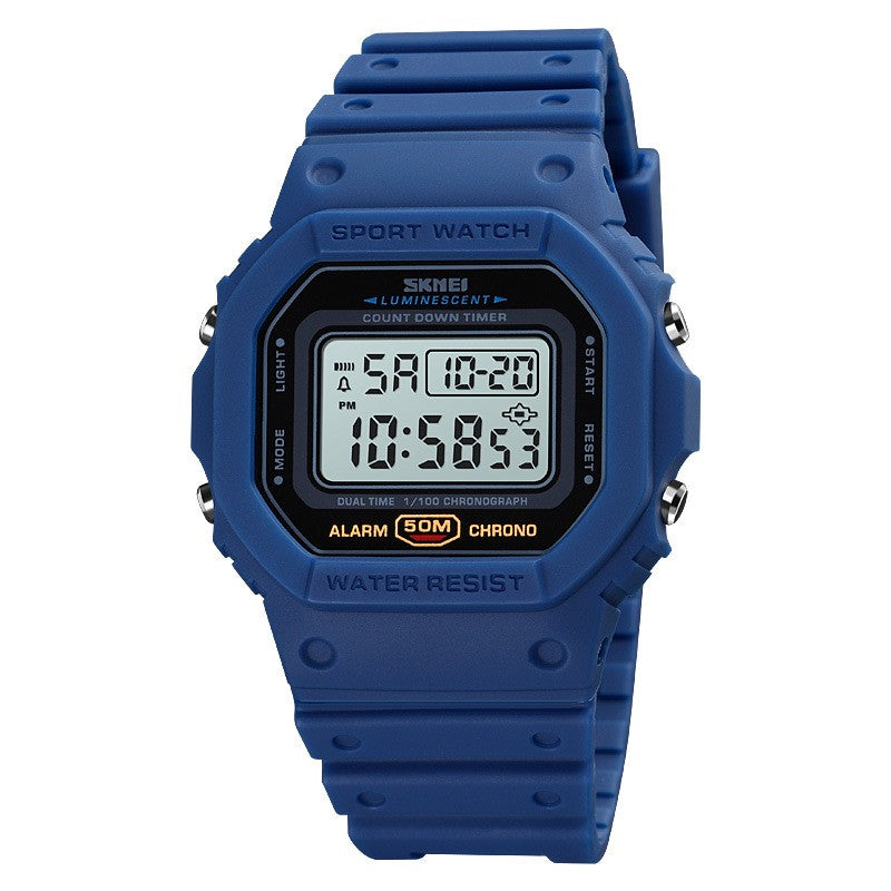 Luxury Modern Sports Watch With Led Digital Display Waterproof 50M Military Famous Unisex Watch For Man and Woman