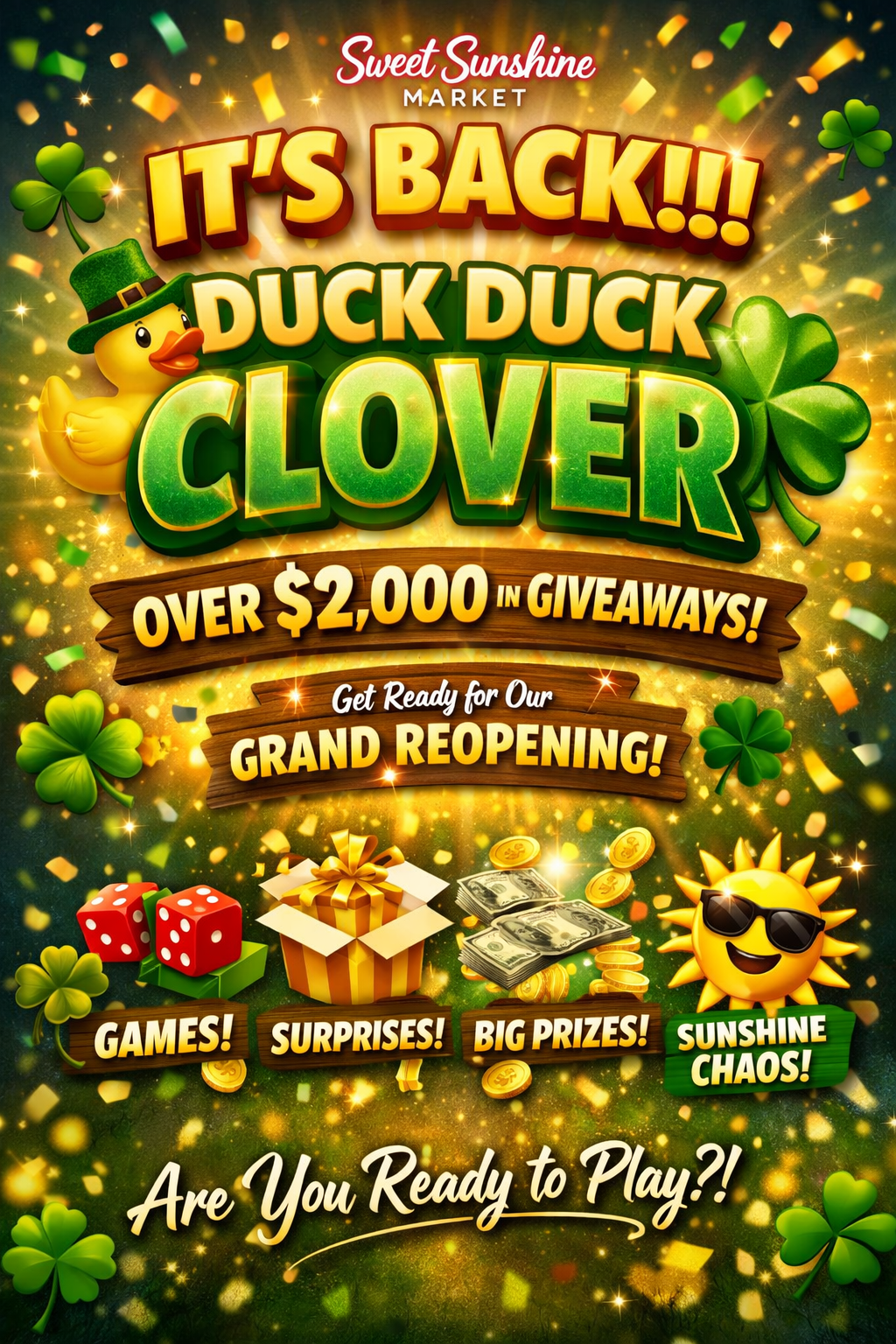 Duck Duck Clover
