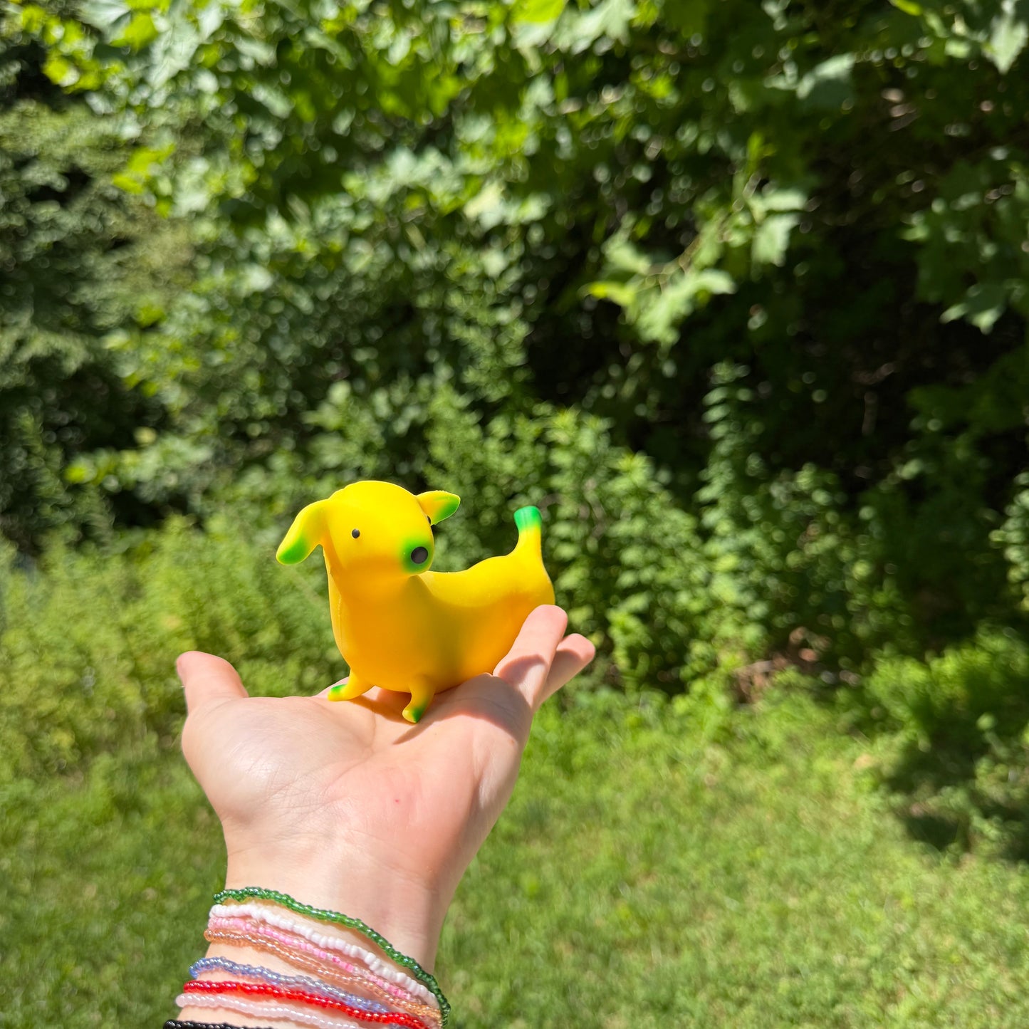 Squishy Toy - Banana Dog