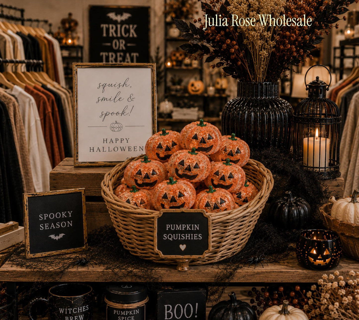 PreOrder - Squish, Smile & Spook - Pumpkin Squishy