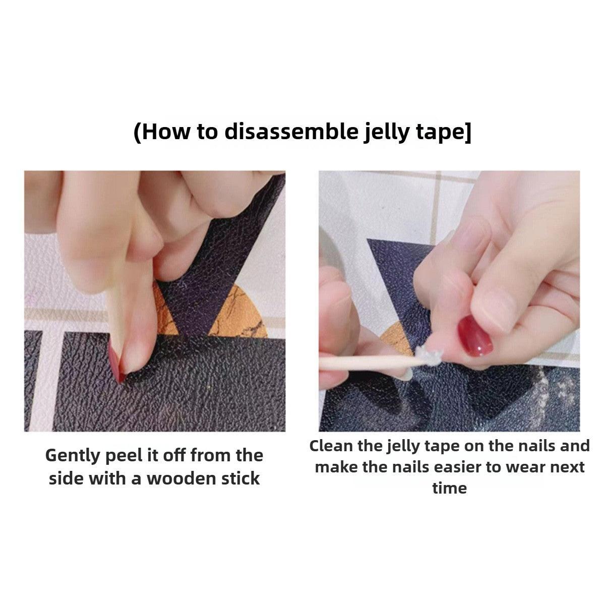 1069 Handmade Nail Wear Nail Art Reusable Press on Nails False Nails