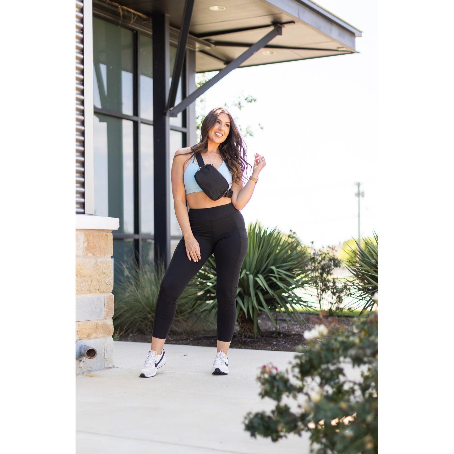 Julia Rose The Shannon double pocket sculpting leggings high-waisted women’s leggings