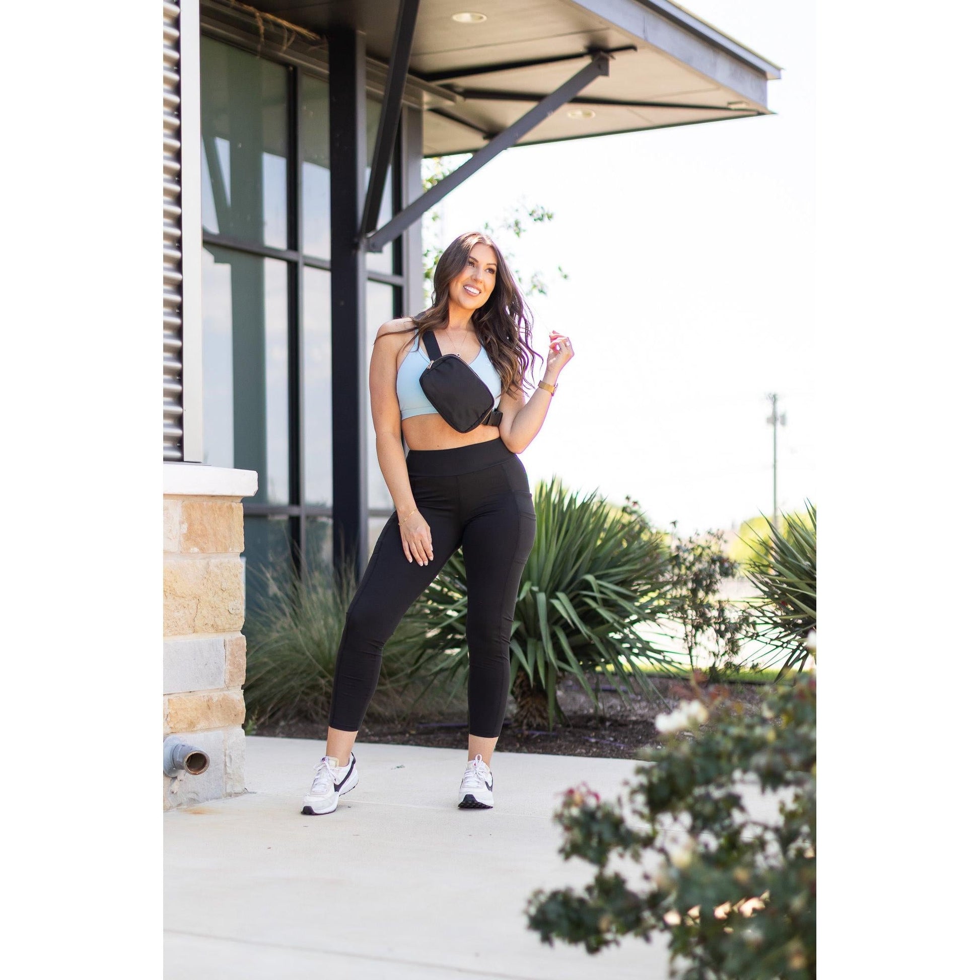 Julia Rose The Shannon double pocket sculpting leggings high-waisted women’s leggings