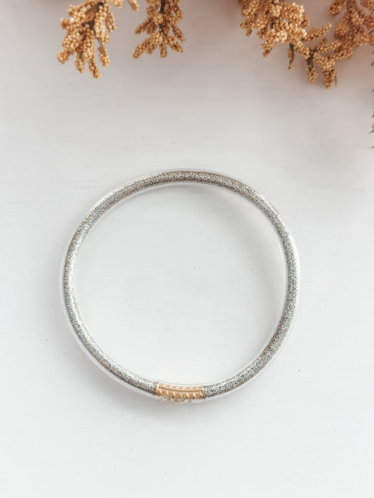 Gili Jelly "Light Gold" Glitter Bracelet