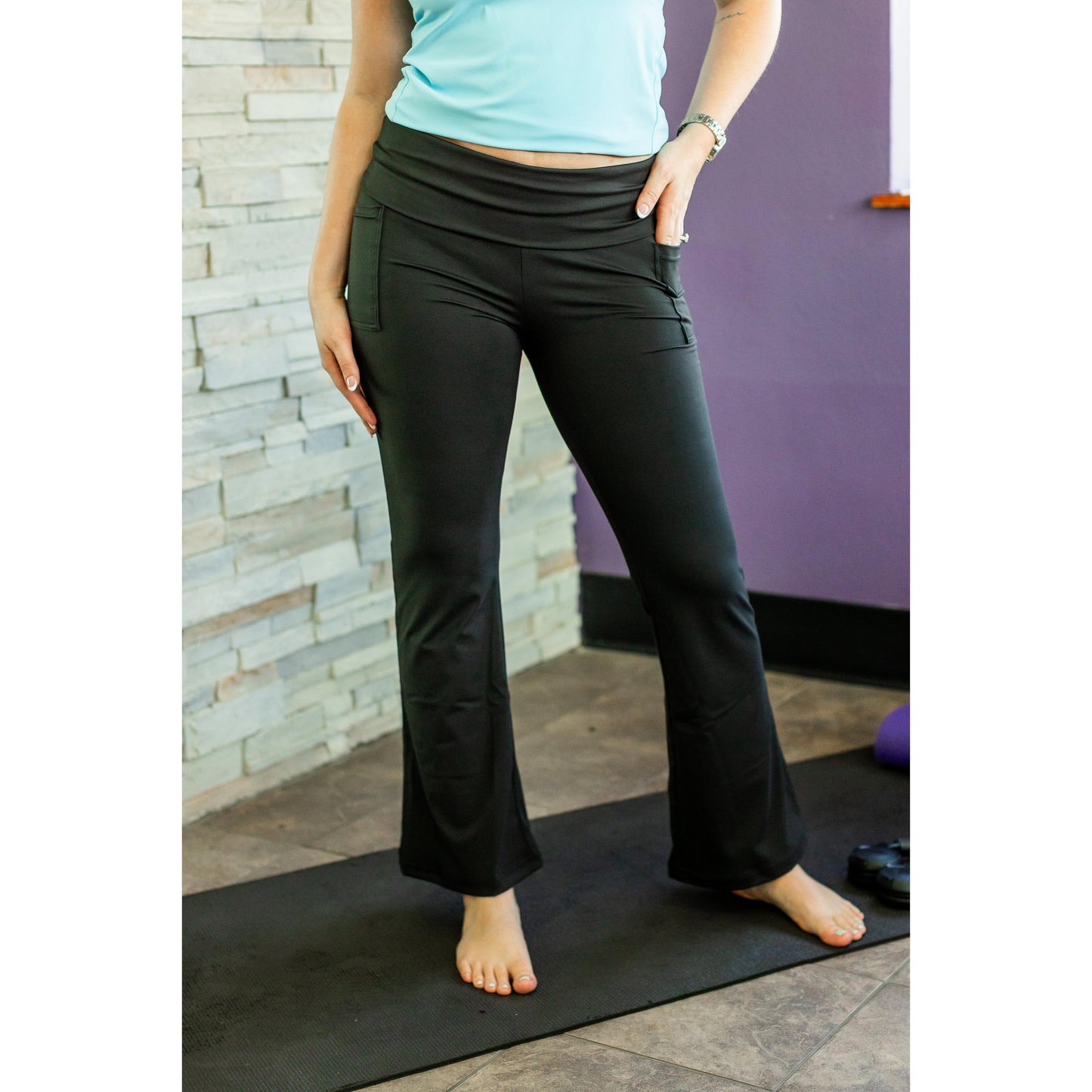 Ready to Ship | The Deluxe Paige Fold-over, Sculpting Legging