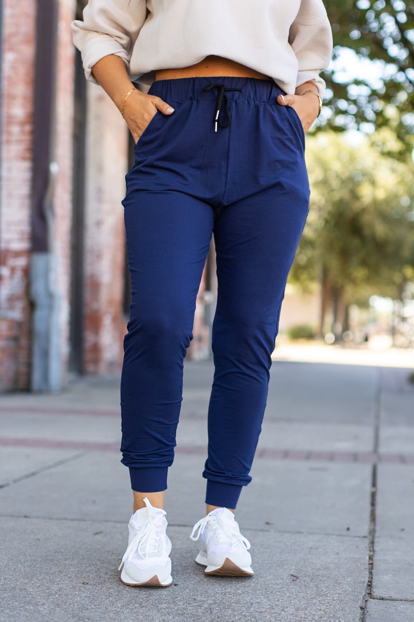 *PreOrder | The Nora Navy Joggers  Round 2  - Luxe Leggings by Julia Rose®