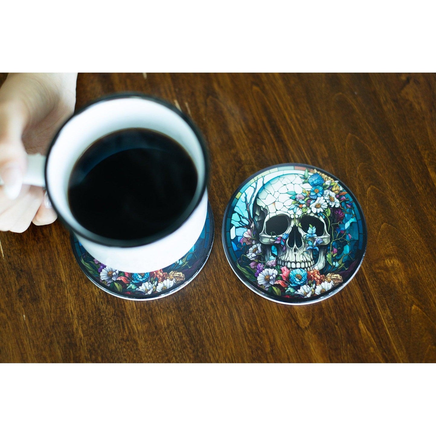 Ready to Ship | Skull Coasters (Set of 2)