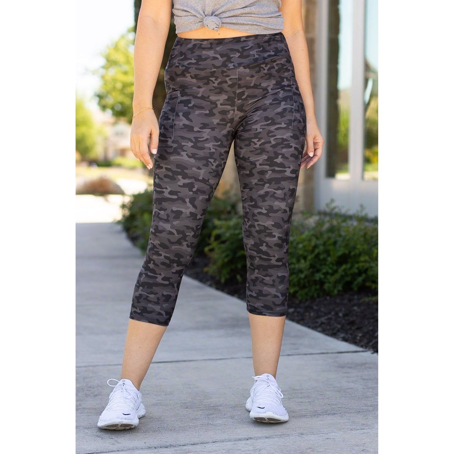 Ready to Ship | MAVERICK Camo CAPRI's  - Luxe Leggings by Julia Rose®