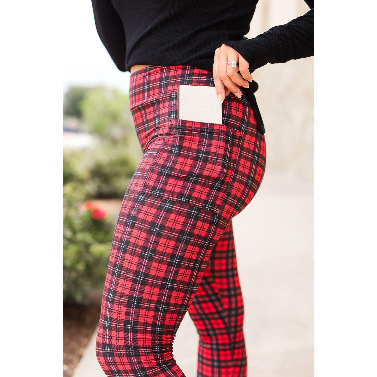 Ready to Ship | The Holly Plaid Leggings - ROUND 2