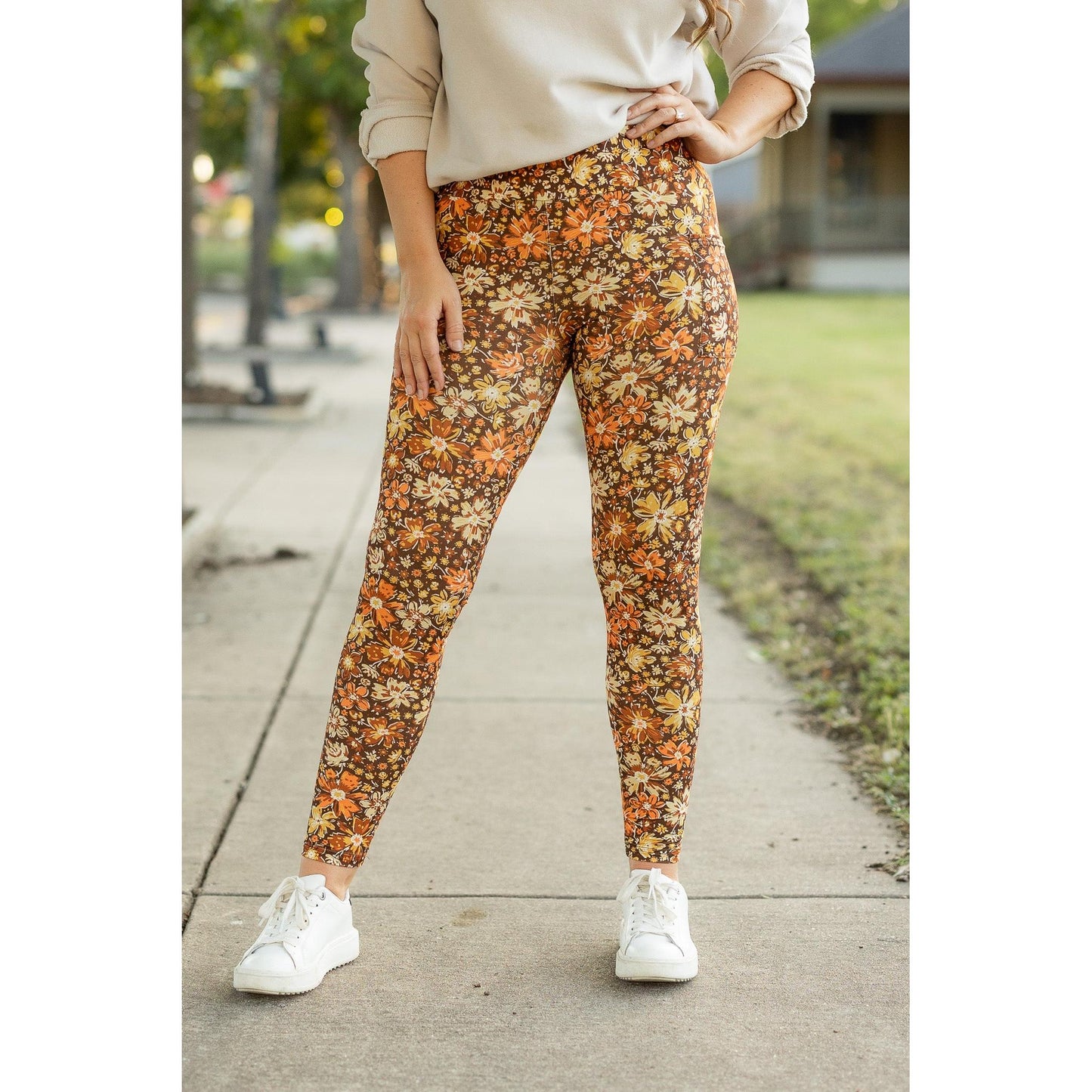 PreOrder |  The Autumn - Fall Leaves Leggings