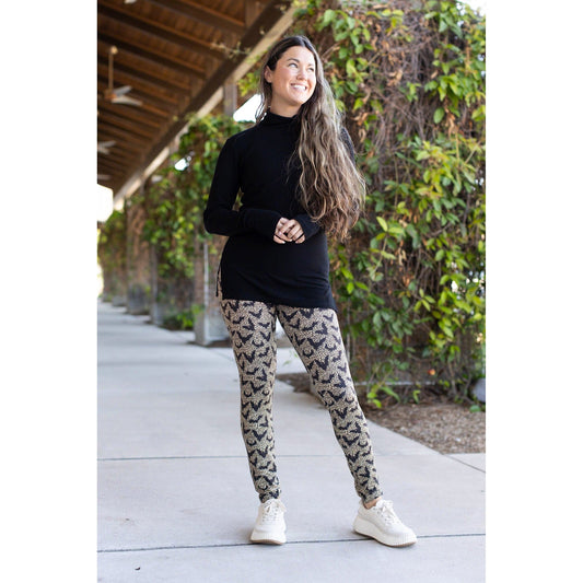 PreOrder | The Bianca - Leopard Bats Leggings