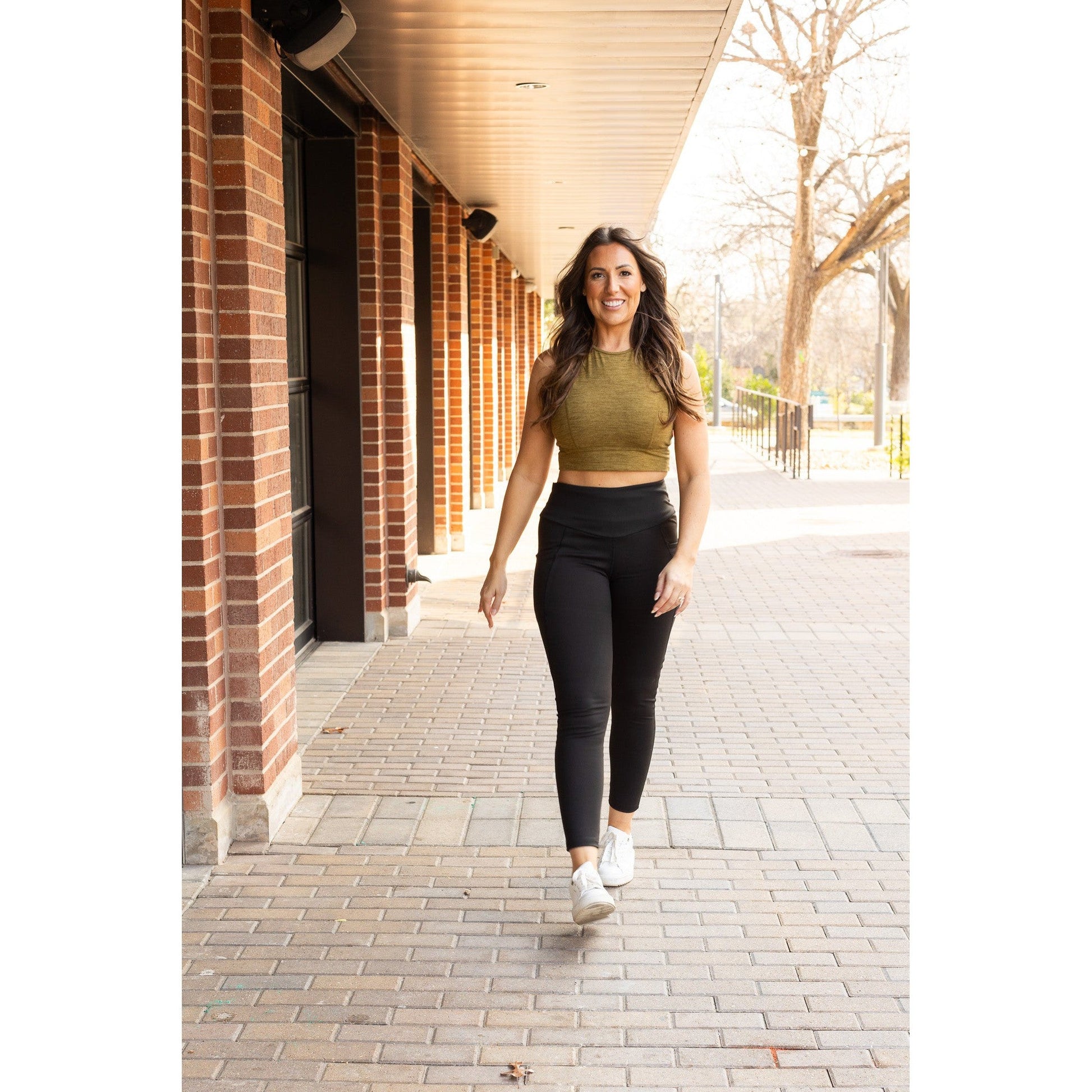 Julia Rose Adriana tummy control full-length leggings high waisted