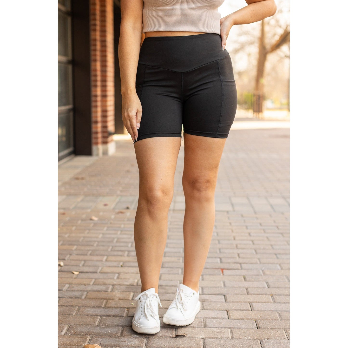 Ready to Ship | The Callie - Tummy Control Biker 5 Shorts