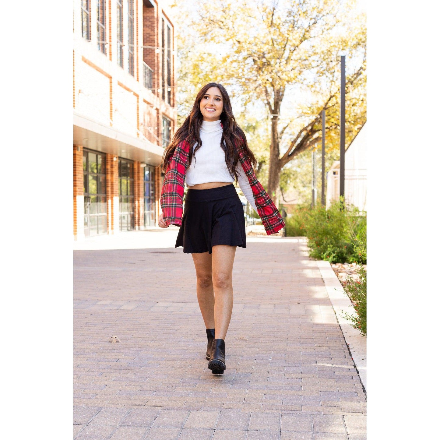 Ready to Ship | The Brielle Black Skort