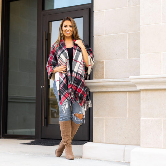 Ready to Ship |  The Lana One Size Shawl/Ponchos