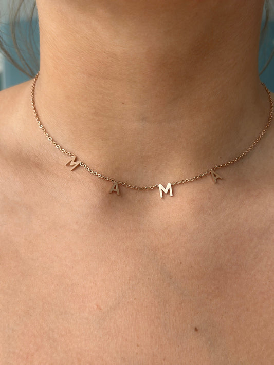 Mama Necklace "Rose Gold"